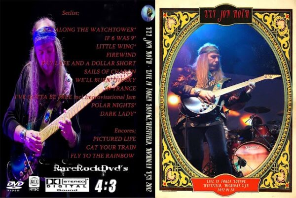 Uli Jon Roth - Live Michigan USA  2012 DVD