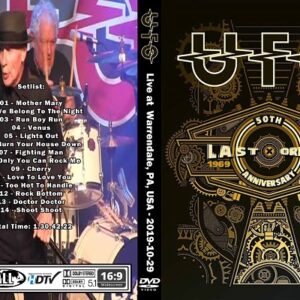 Ufo - Live Warrendale PA USA 2019 DVD