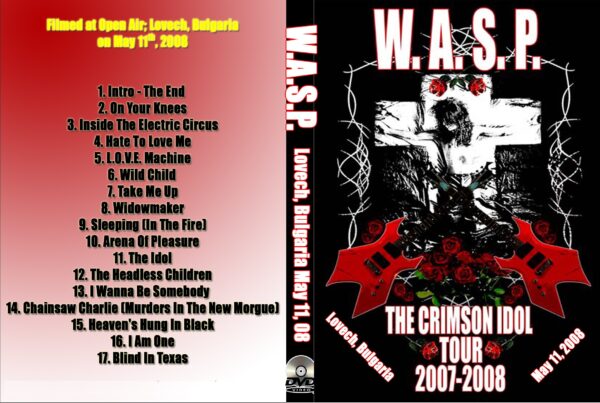 Wasp - Lovech Bulgaria 2008 DVD