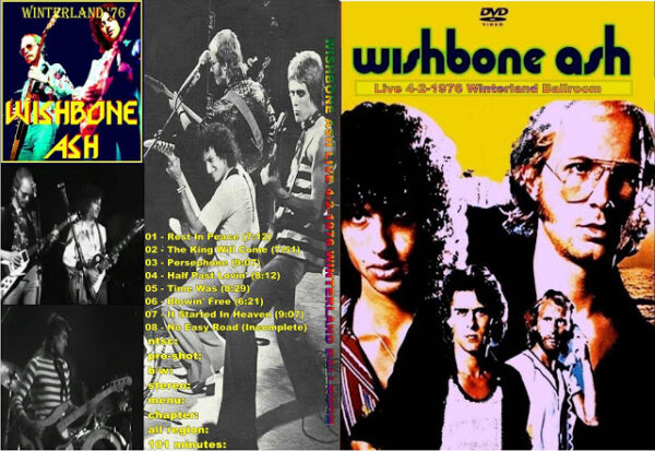 Wishbone Ash - Winterland Ballroom 1976 DVD