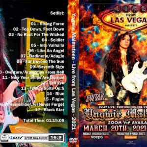 Yngwie Malmsteen - Live Las Vegas 2021 DVD