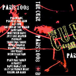 The Cure - Live A Bercy Paris 2008 DVD
