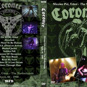 Coroner - Live Nederlands1990 DVD