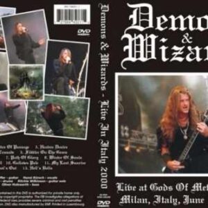 Demons & Wizards  - Live Gods Of Metal 2000 DVD