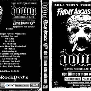 Down - Live Fillmore 2021 DVD