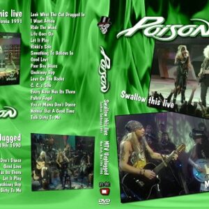 Poison - Swallow This Live 1991 & MTV Unplugged DVD