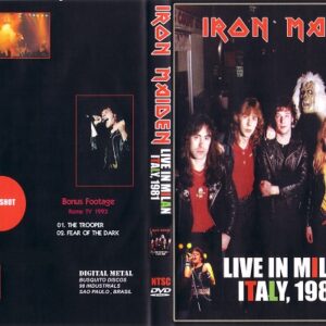 Iron Maiden - Live Milan Italy 1981 DVD