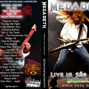 Megadeth - Live Sao Paulo Brazil 2010 DVD