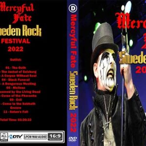 Mercyful Fate - Live Sweden Rock Festival 2022 DVD