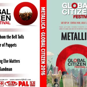 Metallica - Live Global Citizen Festival 2016 DVD