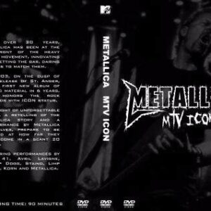 Metallica - Special Mtv Icon 2008 DVD