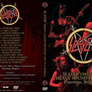 Slayer - Live At Dynamo 1985 DVD