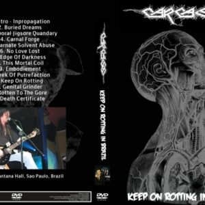 Carcass - Live in Santana Hall Brazil 2008 DVD