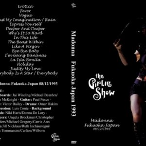 Madonna - The Girlie Show Live Japan 1993 DVD