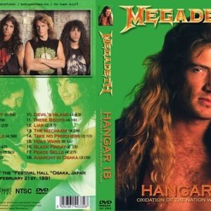 Megadeth - Live Festival Hall Osaka Japan 1991 DVD