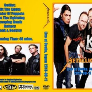 Metallica - Live at Osaka Japan 2013 DVD