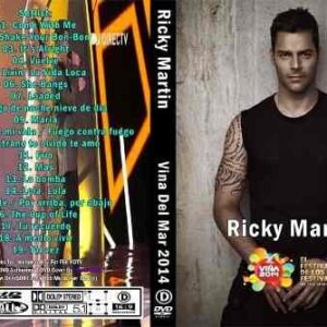 Ricky Martin - Live Vina Del Mar 2014 DVD