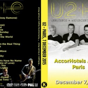 U2 - Live Paris France 2016 DVD