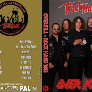 Overkill - Live Rock Hard 2015 DVD