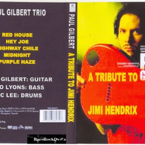 Paul Gilbert - Jimi Hendrix Tribute Frankfurt Jazz Festival 1991 DVD
