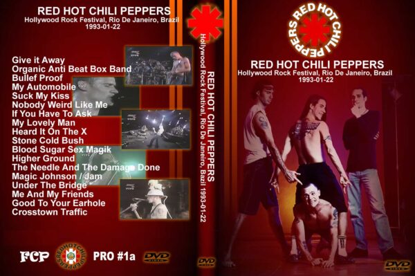 Red Hot Chili Peppers - Live Hollywood Rock 1993 DVD