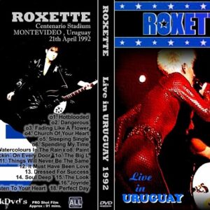 Roxette - Live Montevideo UY 1992 DVD