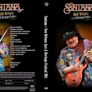 Santana - Live New Orleans Jazz Festival 2014 DVD